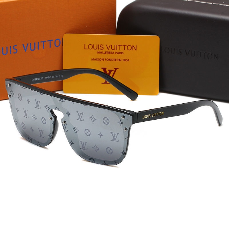 ✼✵┇Louis Vuitton same style new fashion sunglasses sunglasses women  sunscreen and UV protection men s glassesLuxury good