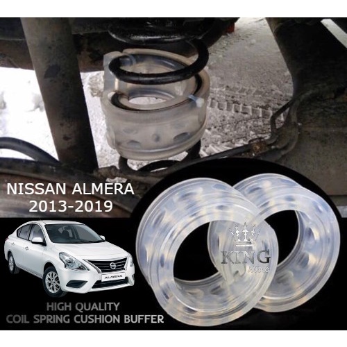 Nissan Almera 2013-2019 High Quality Transparent Silicon Coil Spring ...