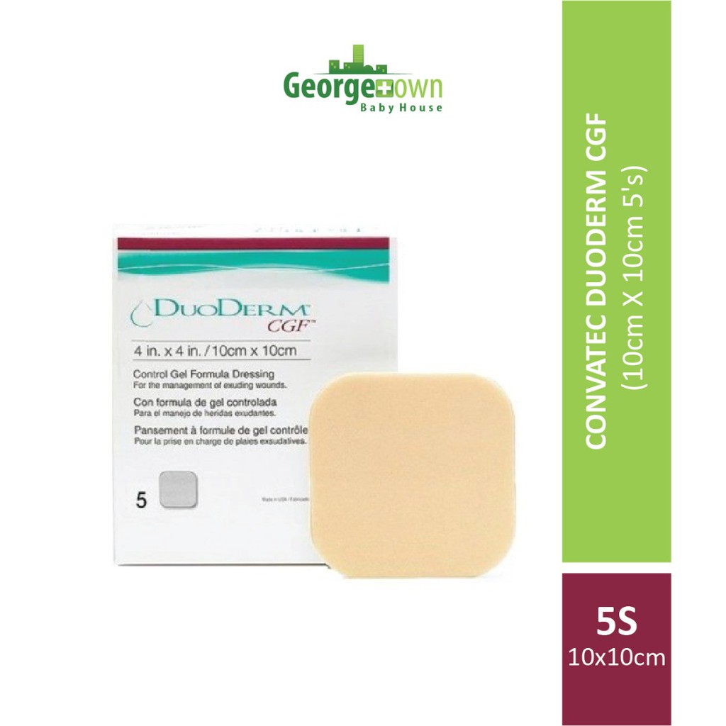 ConvaTec DuoDerm CGF 10cm x 10cm (5pcs) REF 187660 (GTG) | Shopee Malaysia