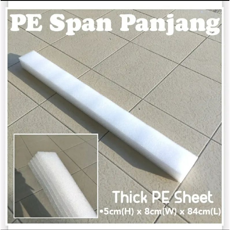 PE Span Panjang Tidak Berhabuk White Long Sponge for Florist Bouquet