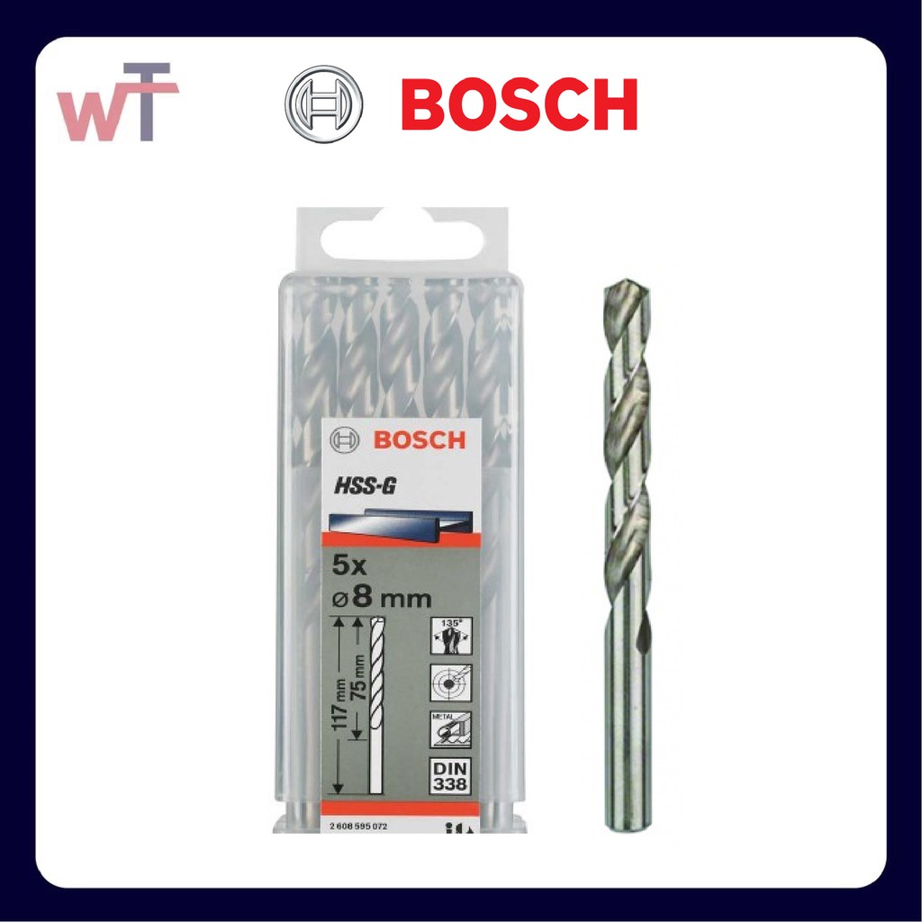 Metal drill best sale bit bosch