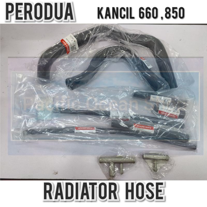 ORIGINAL PERODUA RADIATOR HOSE (SET) KANCIL 660 850 SET) BY