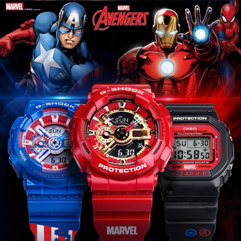 G shock shop avengers series