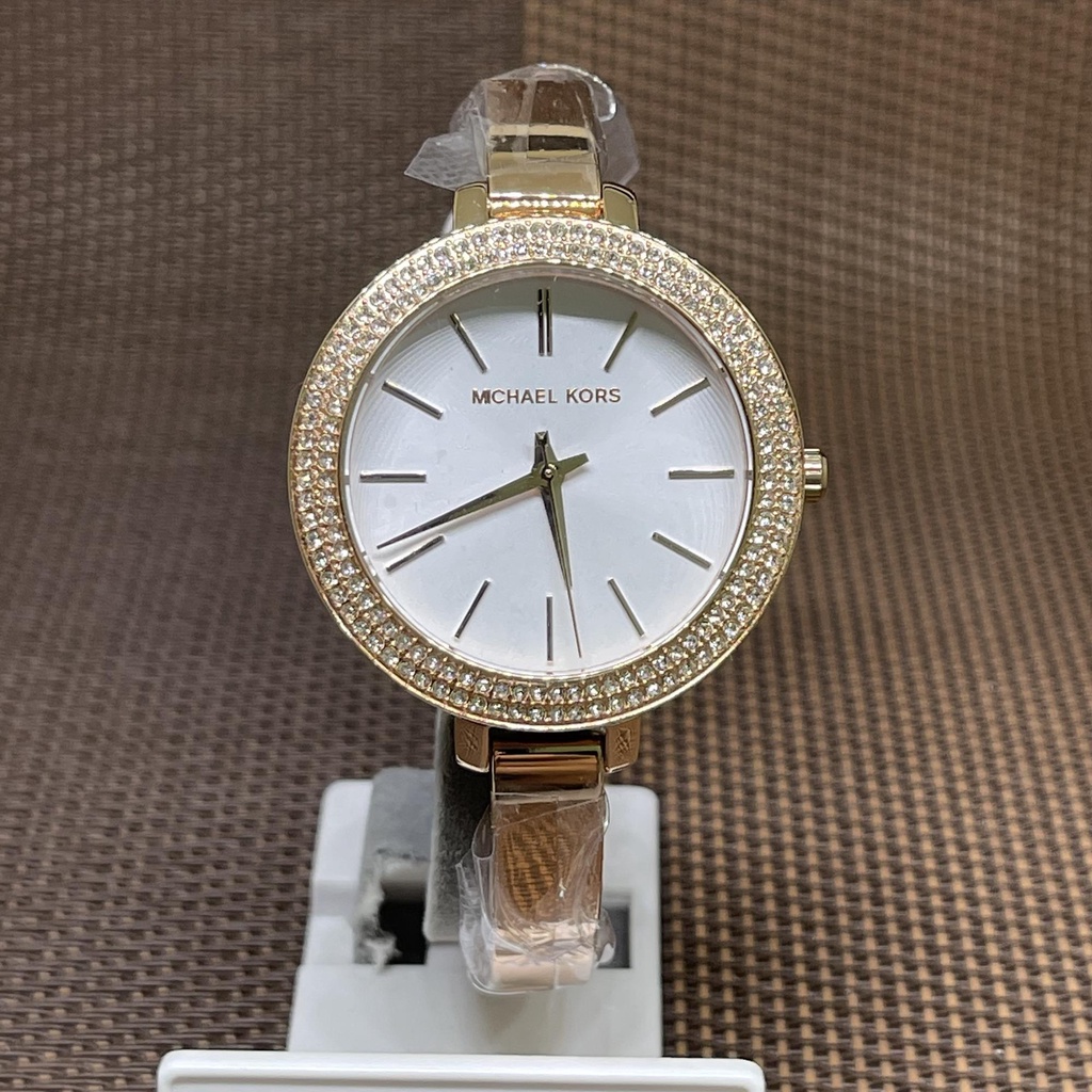 Michael kors jaryn on sale rose gold watch