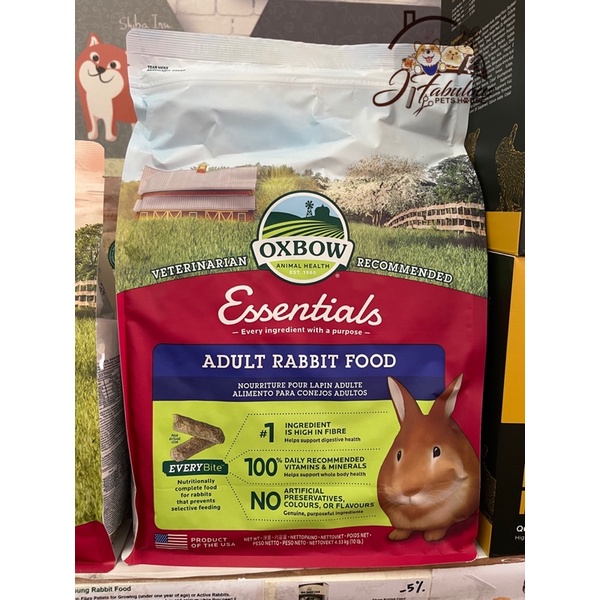 Oxbow essentials hotsell adult rabbit