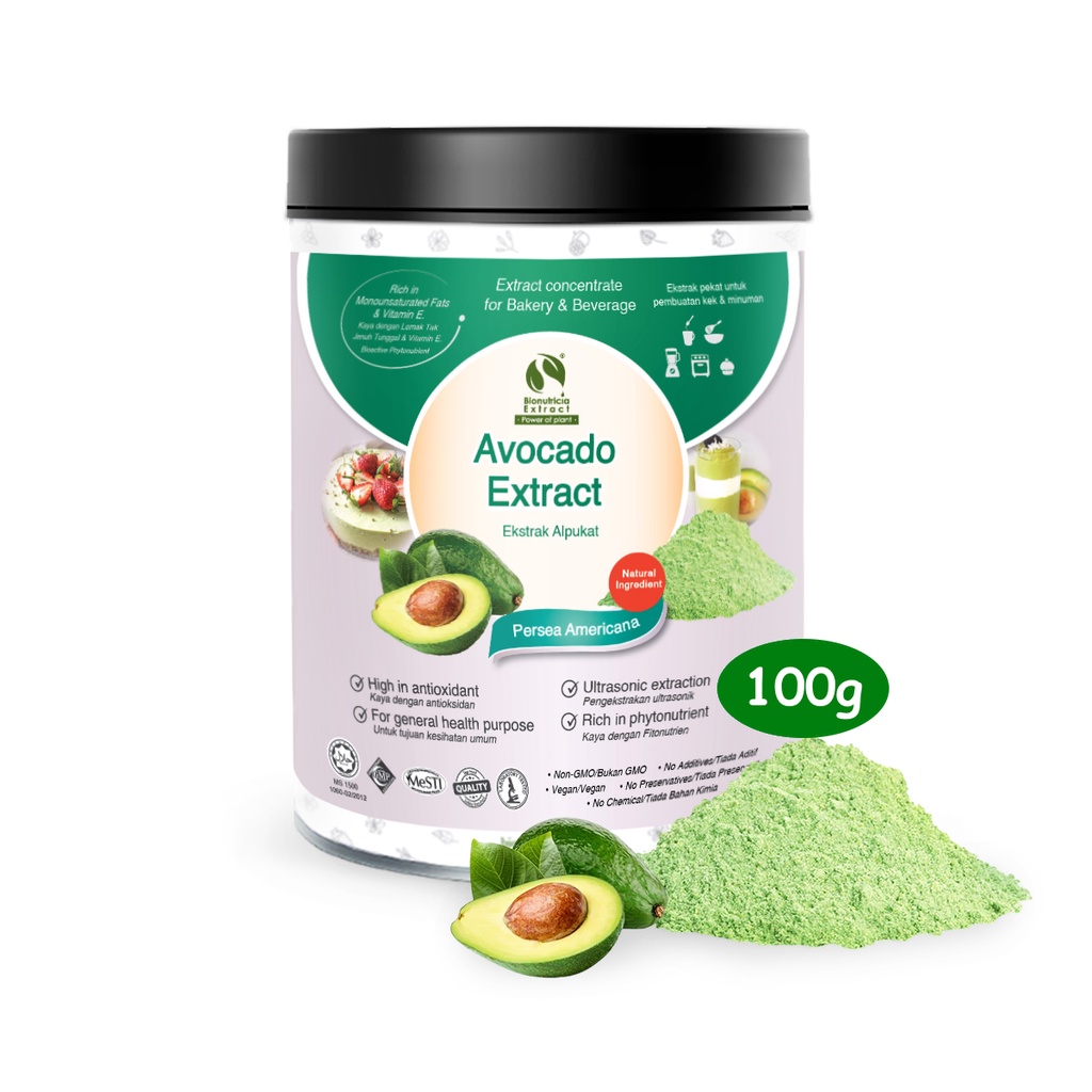 Avocado Persea Americana Standardized Extract Powder (100g) | Shopee ...