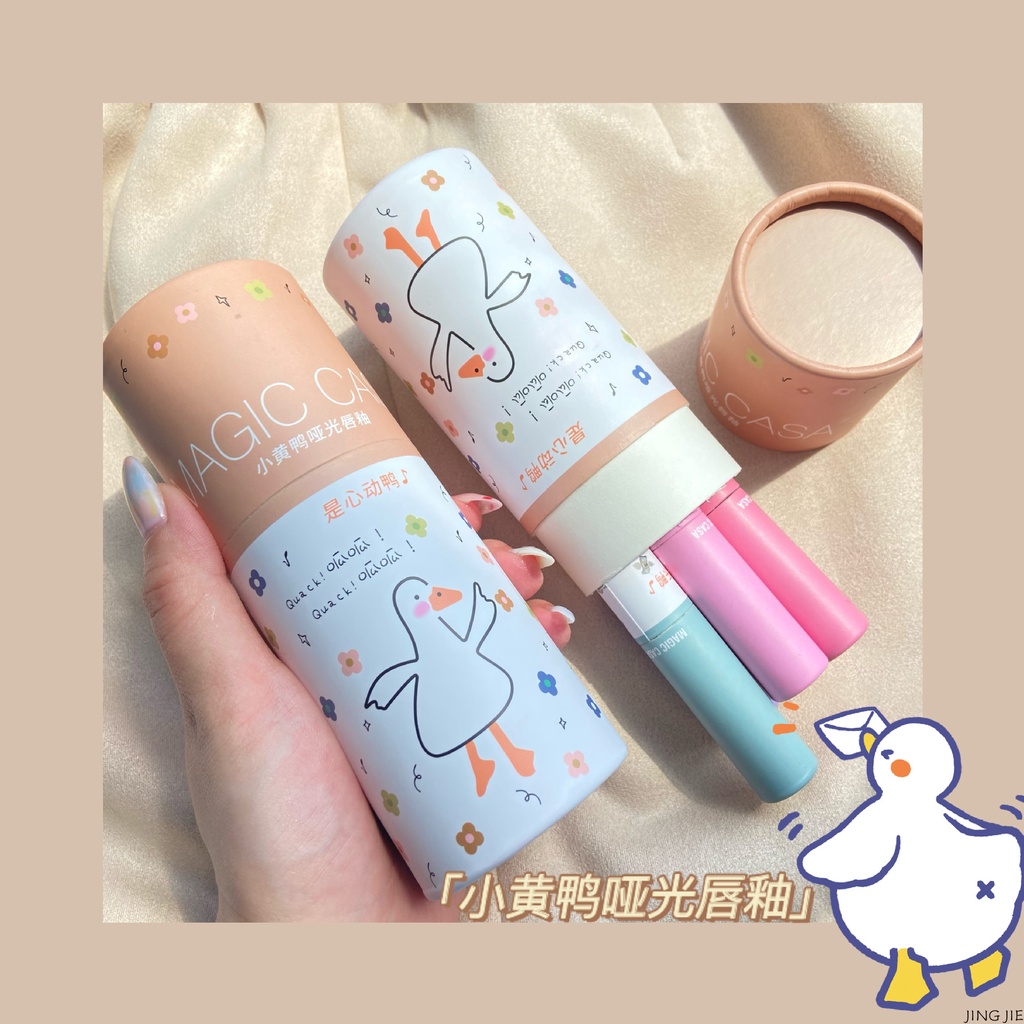 Lip Gloss Gift Box Set Matte Lip Gloss Hot in INS TIKTOK Shopee Malaysia