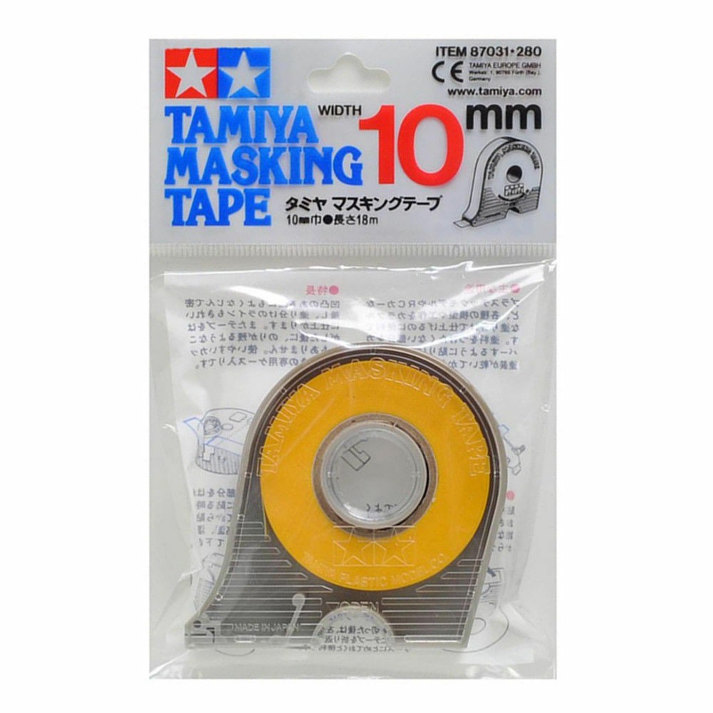 Tamiya 87031 MASKING TAPE 10 mm TAPE with cartridge gundam gunpla ...