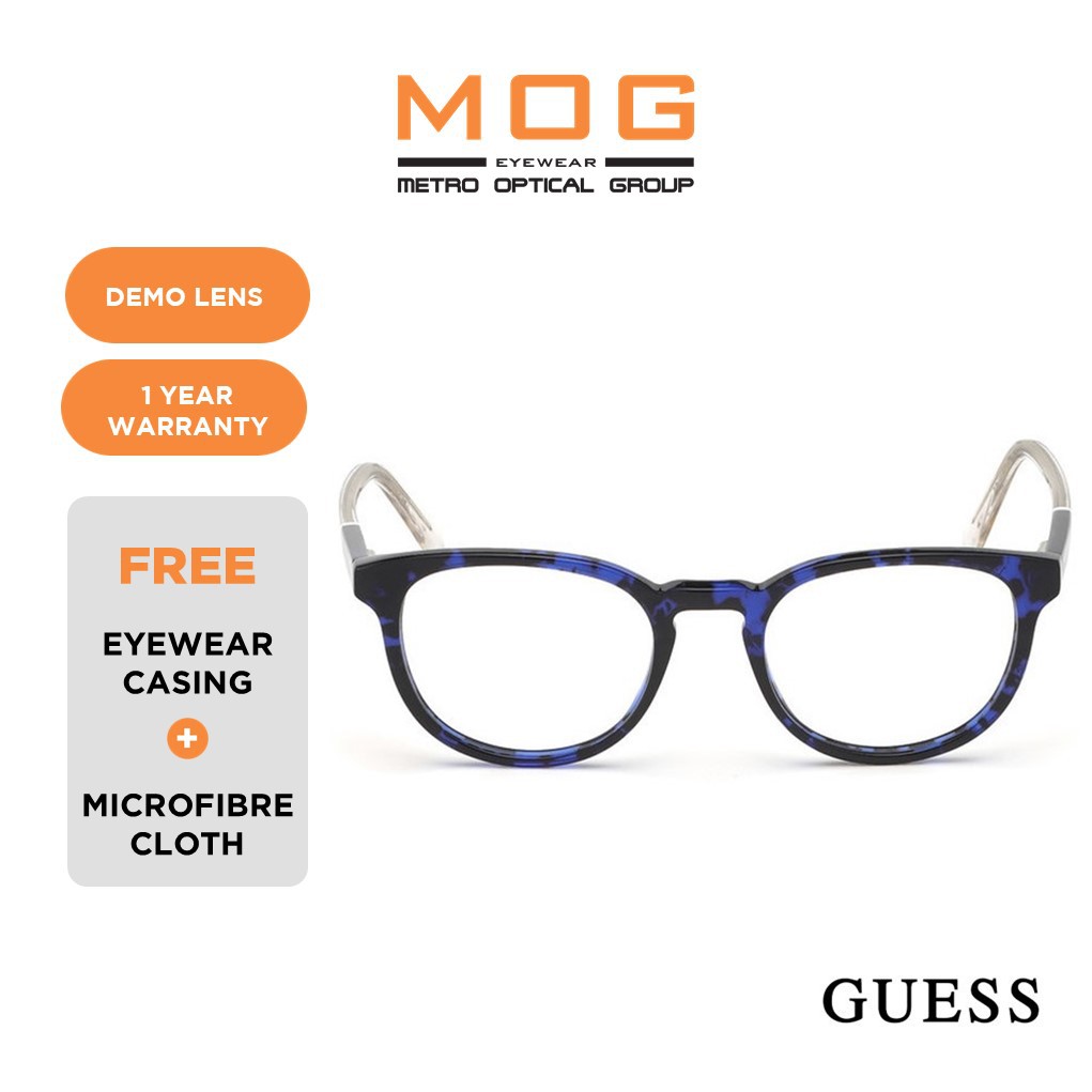 Guess Acetate Optical Frame Demo Lens G1973F 092 Shopee Malaysia