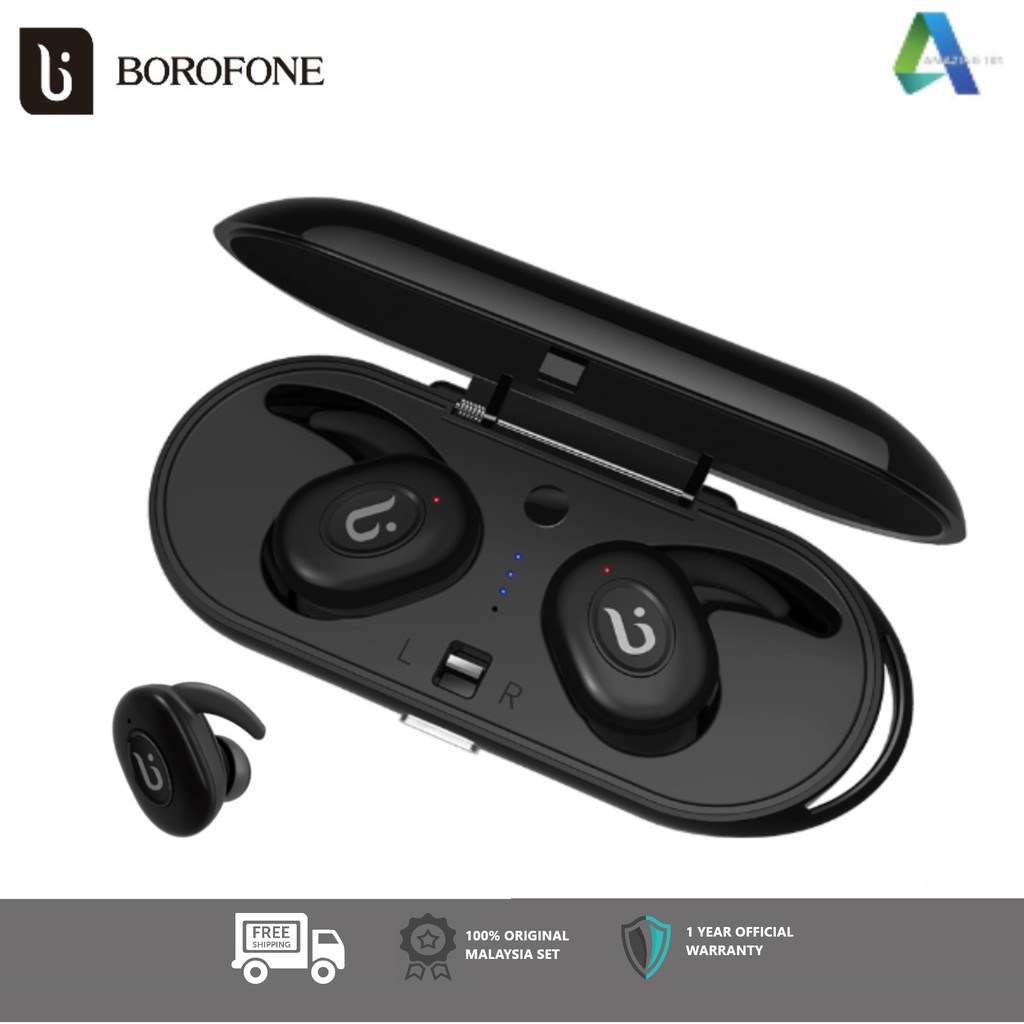 Borofone BE8 Wireless Earphones Airgo TWS Shopee Malaysia