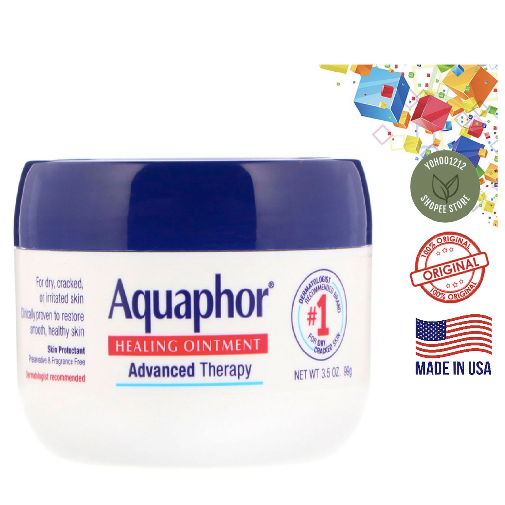 Aquaphor Healing Ointment, Advanced Therapy Skin Protectant 99g ...