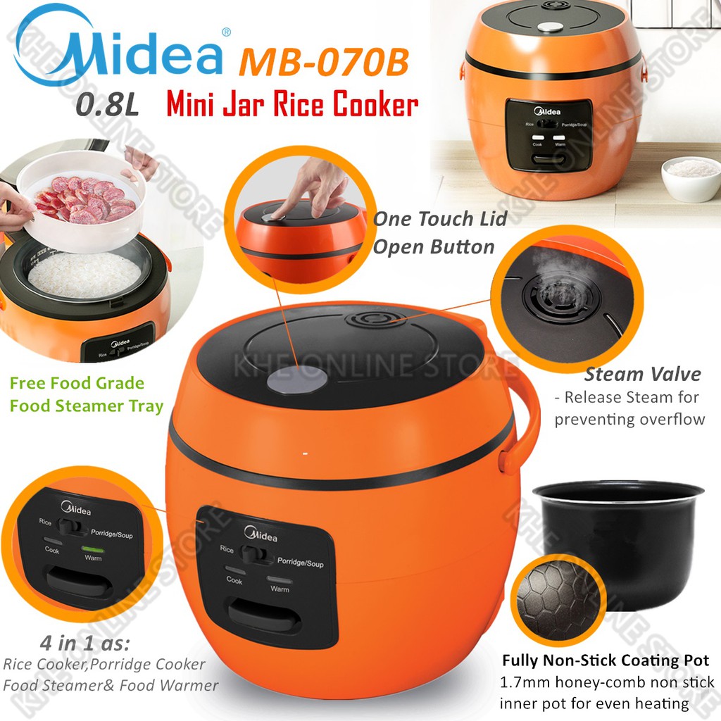 Shopee Malaysia on X: This mini rice cooker from Midea is too