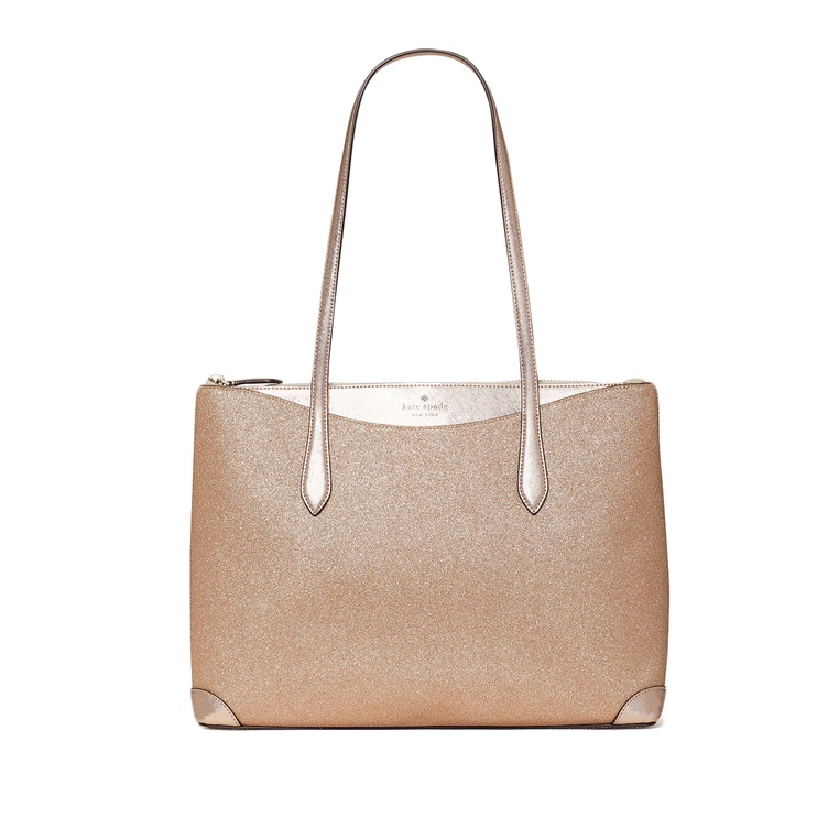 Kate spade joeley online glitter tote