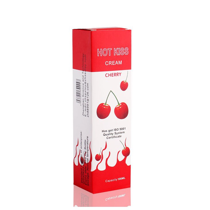 Ihat Edible Lubricant Hot Kiss Cherry Flavor Edible Lubricant Water Based Oral Sex Shopee 