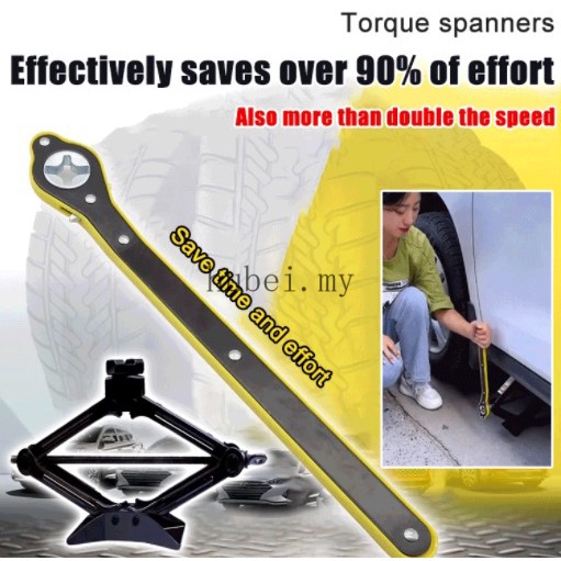Car-mounted hand-operated jacks with power-saving ratchets Q6I9 ...