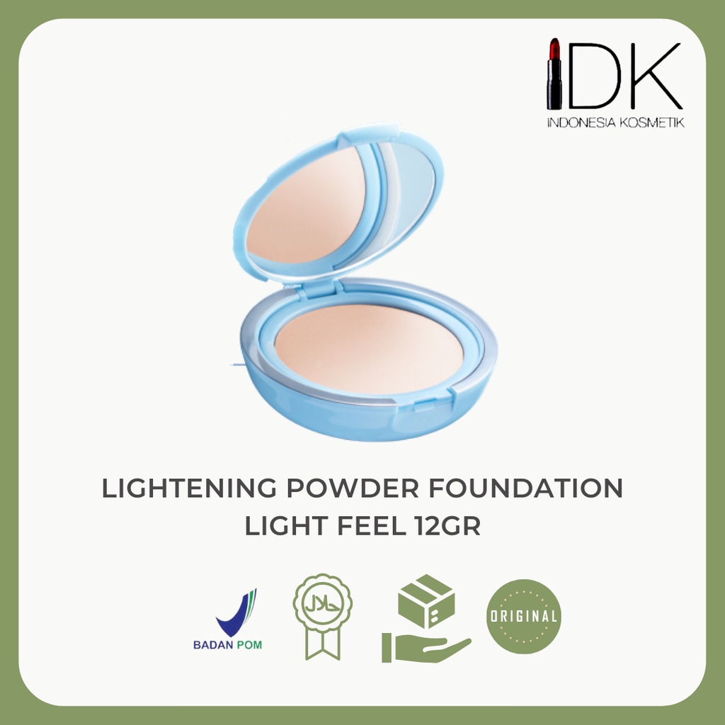 wardah lightening powder foundation light feel untuk kulit apa