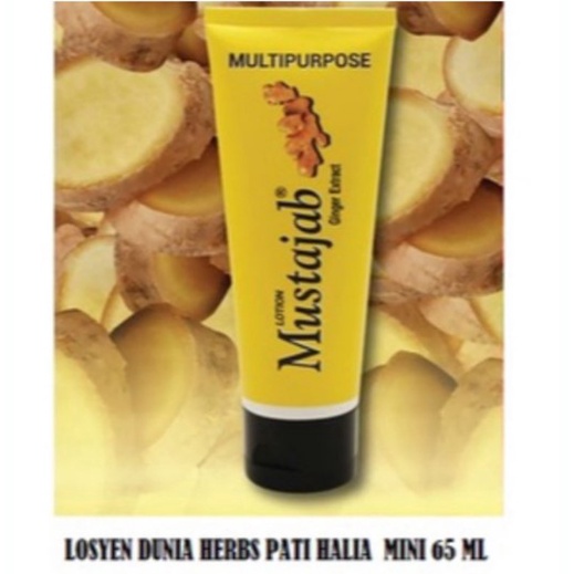 Mustajab Losyen Dunia Herbs 130ml - Pati Halia /Limau Halia/ super Hot ...