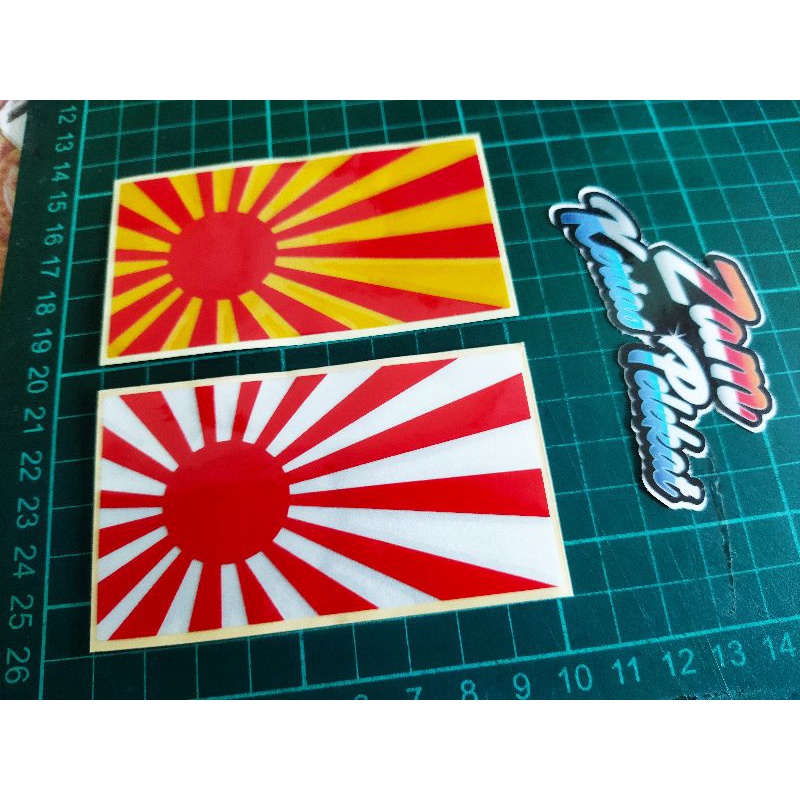 STICKERS RISING SUN LOUDNESS PANTUL CAHAYA PELEKAT MOTOR Shopee Malaysia