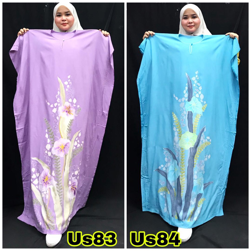 💥HOT ITEM 2021💥 Baju Kaftan Kelawar Batik Eksklusif Design Cotton ...