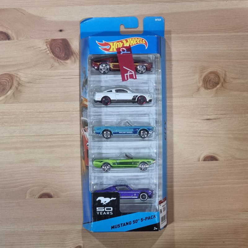 Original Hot Wheels Mustang 50th 5 Pack Shopee Malaysia 9952