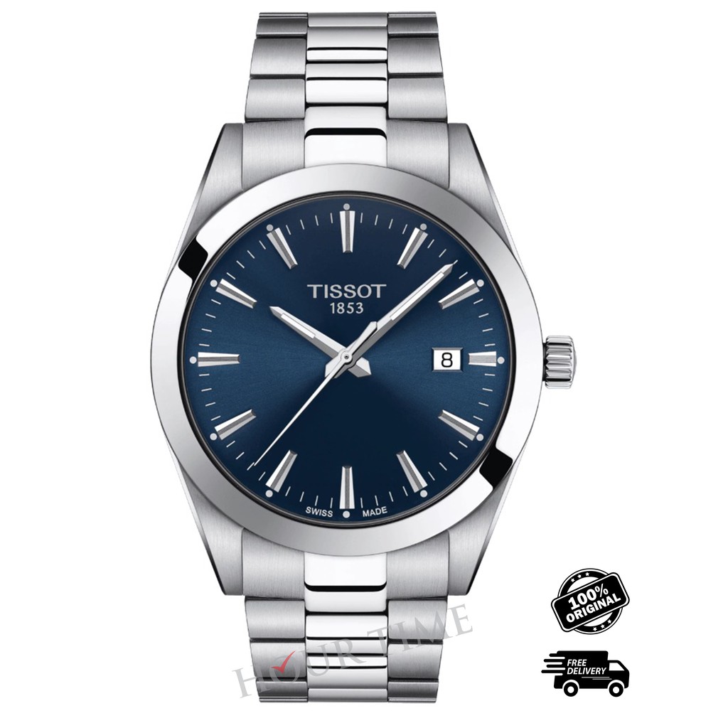 TISSOT Watch GENTLEMAN Quartz Men Watches T127.410.11.041.00