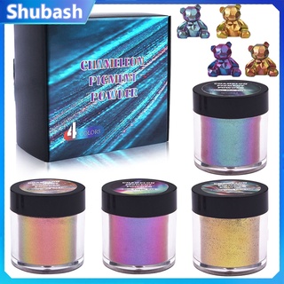 Mirror Chameleons Resin Pigment Pearlescent Epoxy Resin Magic Discolor  Powder 