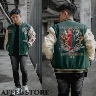 Baseball bomber best sale jacket vintage