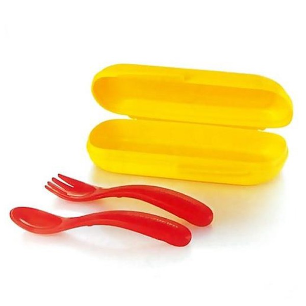 Tupperware Twinkle Cutlery set with casing | Shopee Malaysia