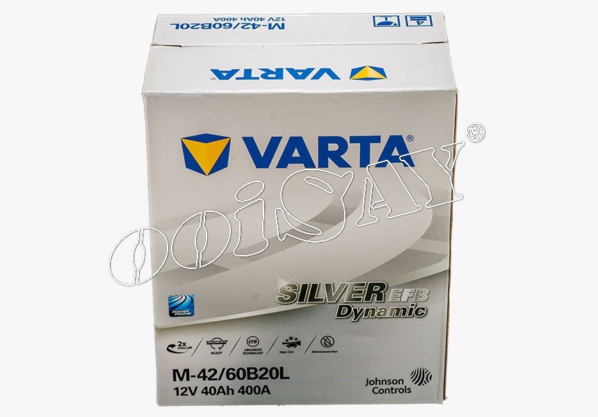 VARTA M42 - 60B20L (EFB) - Stop Start Battery - Car Battery