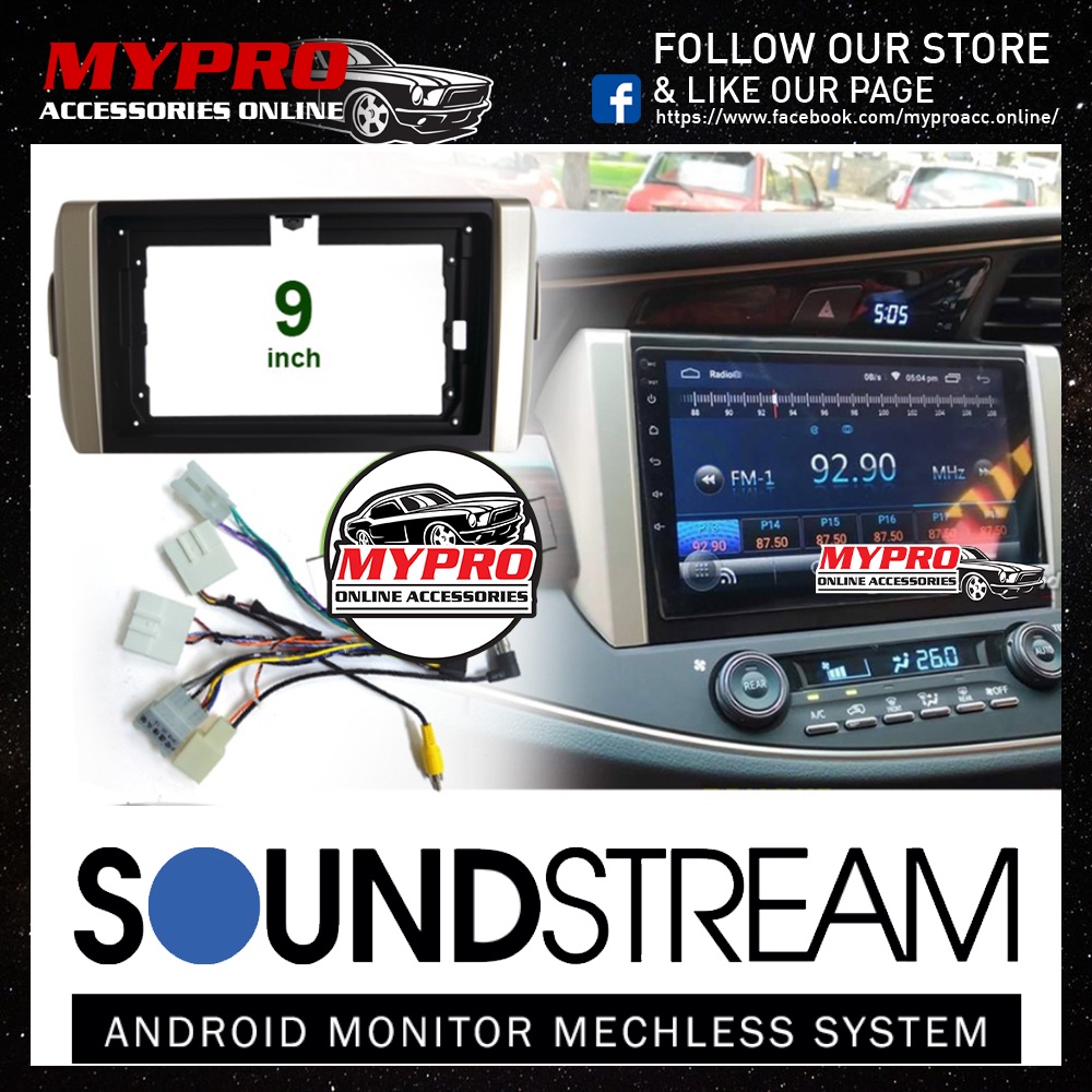 Android 🔥 Toyota Innova 2016-2021 Soundstream🇺🇸 Android player 2G+32G ...