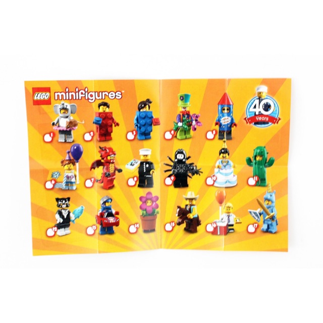 Lego series sale 18 minifigures