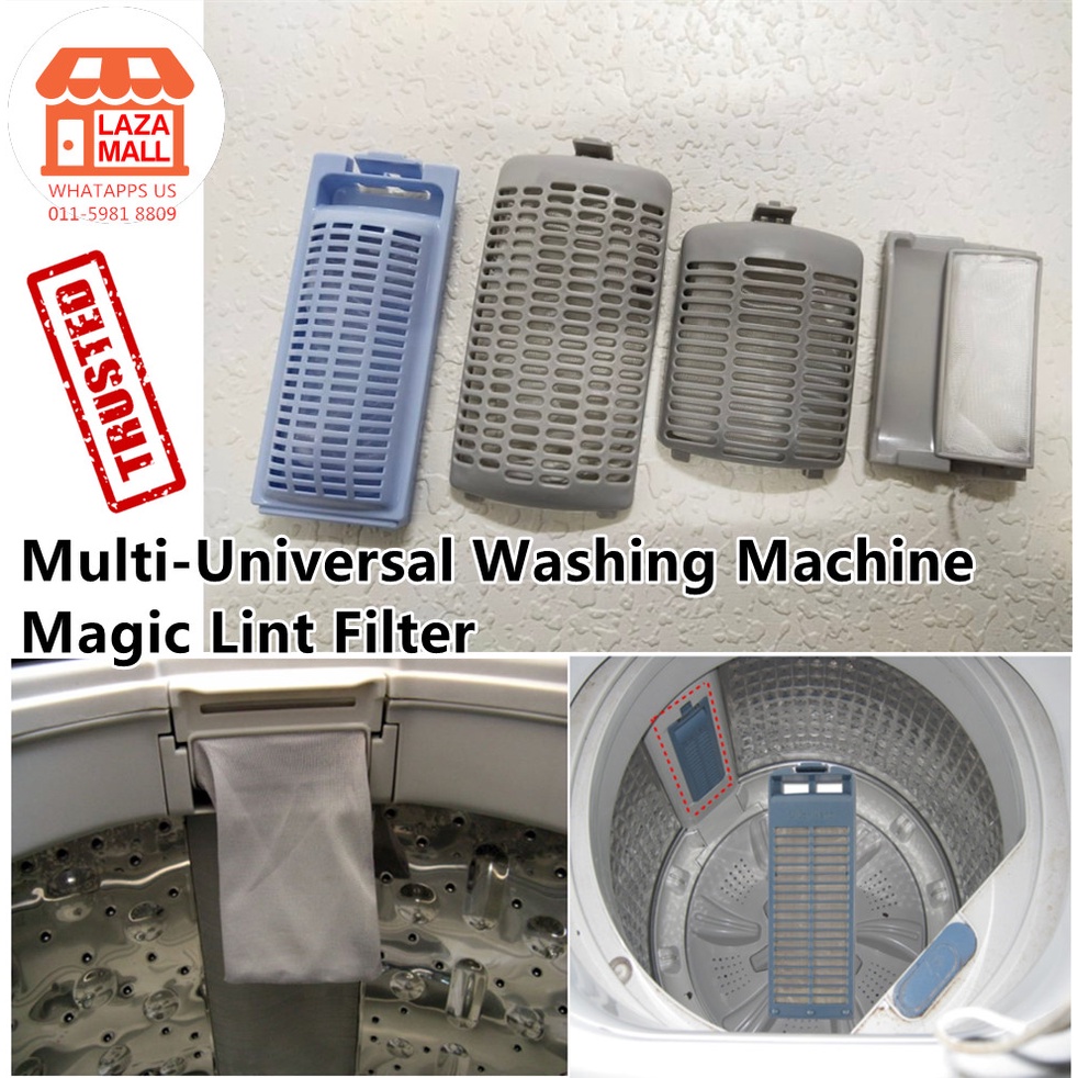 Universal Filter Washing Machine Washes Spare Part Magic Lint Dirty ...