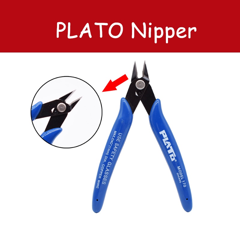 Plato Nipper Cutter Gunpla Gundam Model Kit Military Hobby Tool