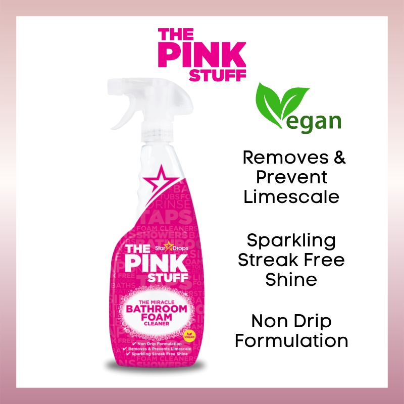 Stardrops The Pink Stuff Miracle Non-Drip Streak-Free Bathroom