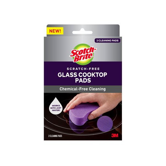 3M ScotchBrite ScratchFree Glass Cooktop Pads (2 Pads) Shopee Malaysia