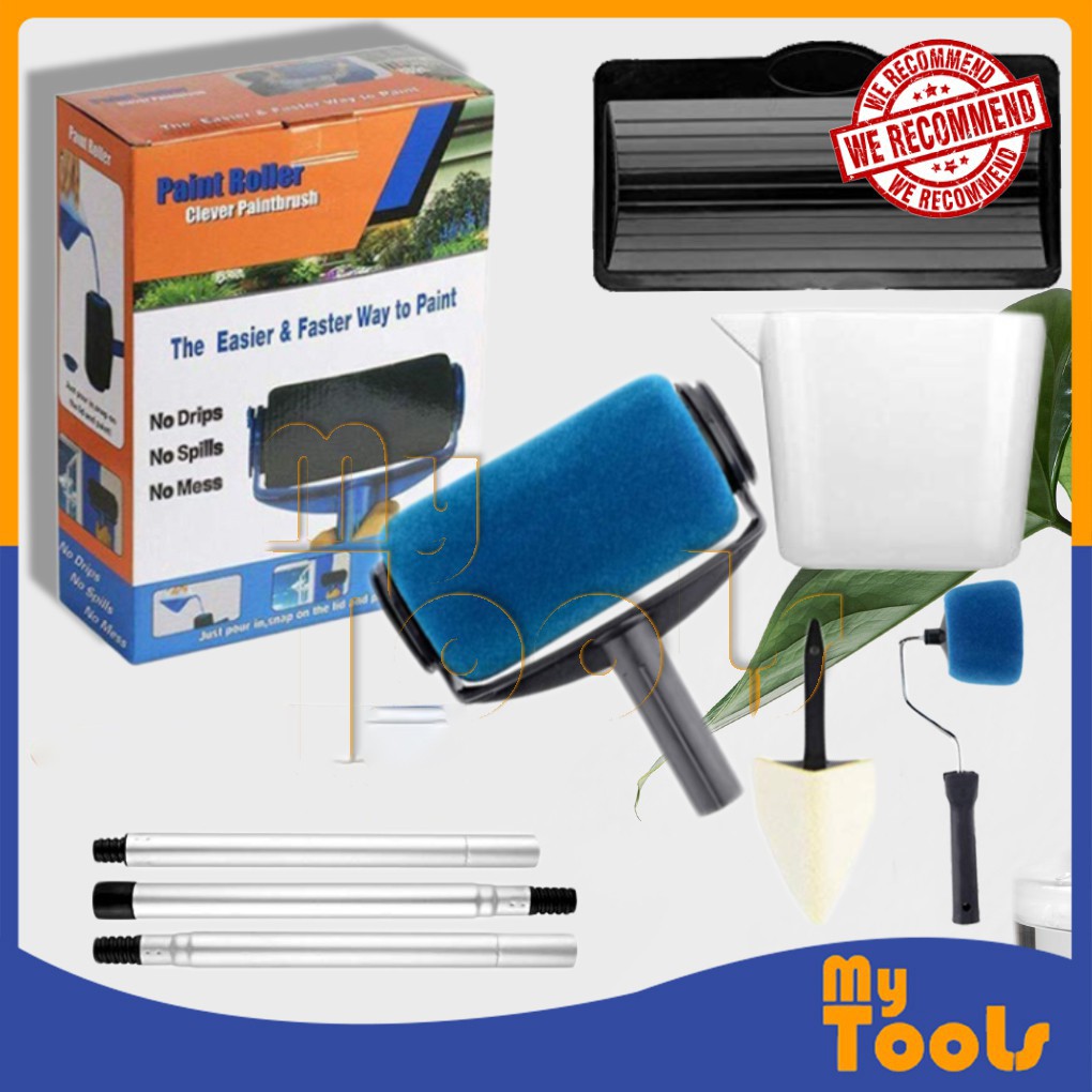 [READY STOCK] Paint Roller Clever Paintbrush Runner Pro Brush Wall