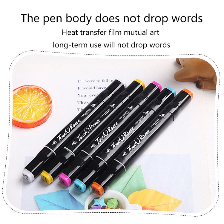 Touch Double Head Marker Set Alcohol Oily Watercolor Pen Painting Color  Marker Pen studentPainting Pen Set Marker Pen