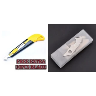 Hobby Hook Blade Knife Plastic Cutter Kit For Graver PVC DIY