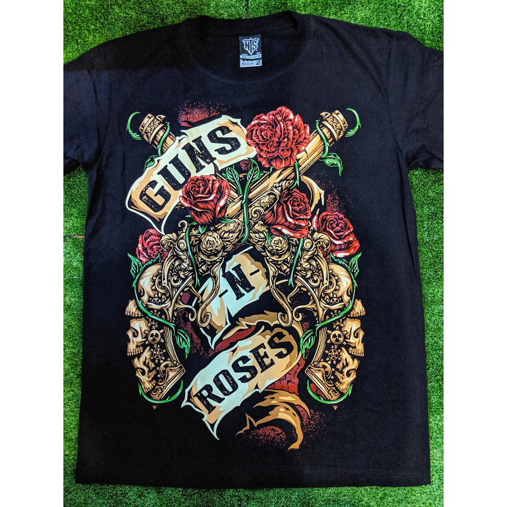 NTS GUNS N ROSES Original New Type System T Shirt Shopee Malaysia