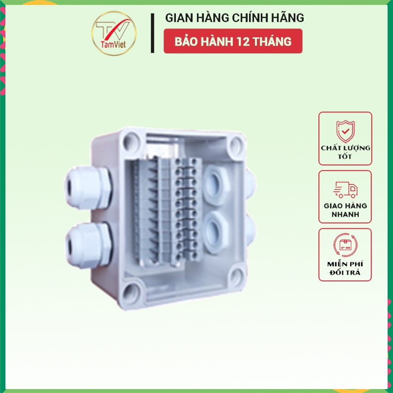 4-way electrical wiring box, waterproof electrical wiring box that can