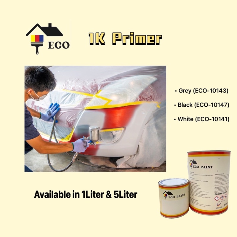 1L & 5L 1K Primer (Automotive) // Primer Kereta Shopee Malaysia