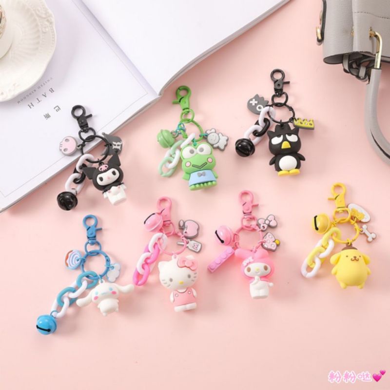 [READY STOCK] Cartoon Hello Kitty My Melody Kuromi Keroppi Pompompurin ...