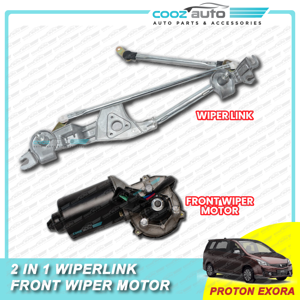 Proton Exora Bold CFE CPS 2In1 Front Wiper Motor Windshield Wiper Link