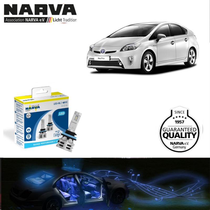 Narva Range Performance LED H11 Headlight Bulb for Toyota Prius (2009