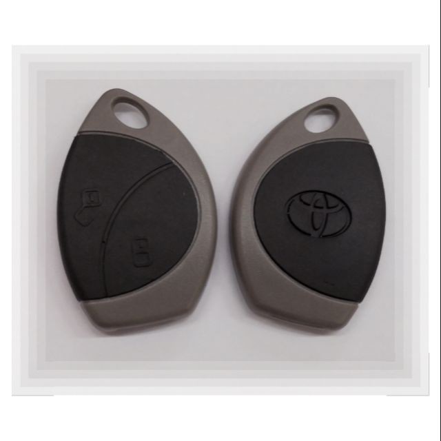 TOYOTA OEM Vios Hilux Vigo Innova 2 Button Car Alarm Remote Control Key ...