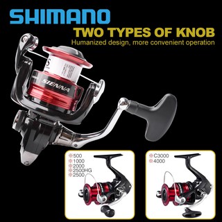 2019 New SHIMANO SIENNA FG 500 1000 2000 2500 2500HG C3000 4000 3+1BB  Spinning Fishing Reel Saltwater Reel