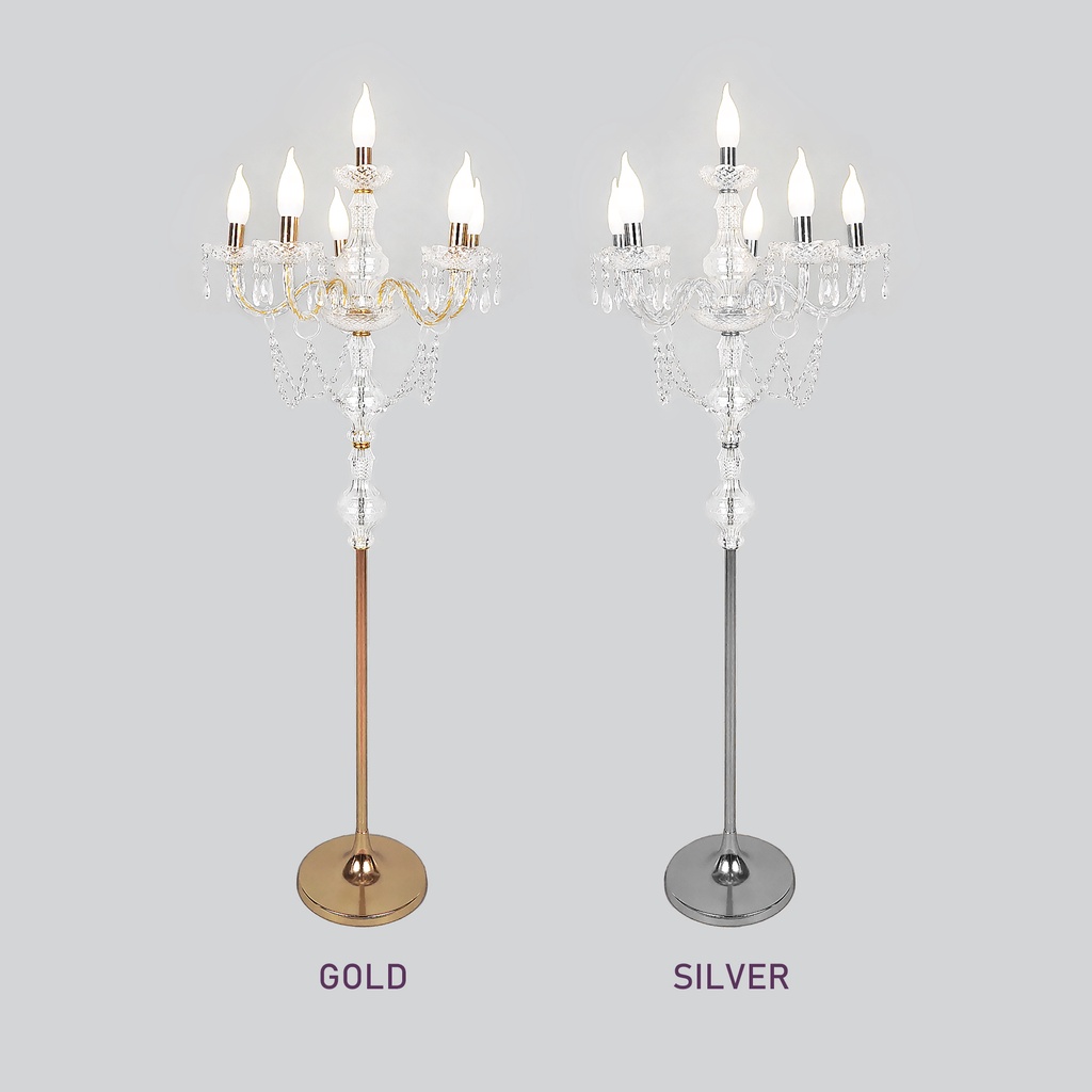 Decorative Lamp Standing Lamp Led Tall Candelabra Centerpiece