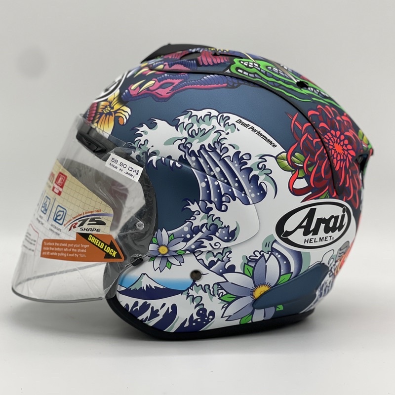 Arai store oriental blue