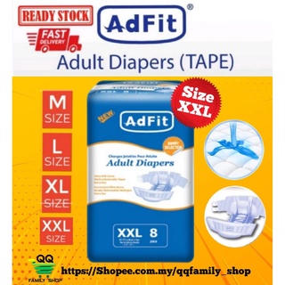 Adfit, Adult diaper, Pants (XL size) - 1 pack