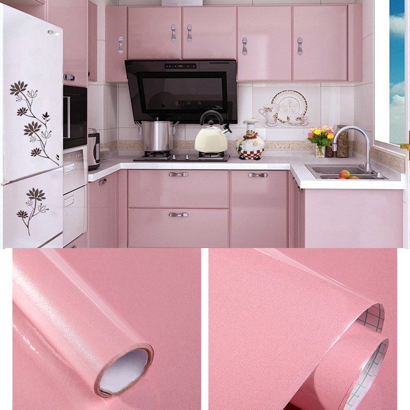 100cmx60cm Waterproof Self adhesive Glossy Kitchen Wallpaper Wall Sticker Home Decor